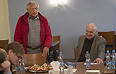 Jan Jankovský, Jiří Menzel a Martin Hilský, Mnoho povyku pro nic 2014, zdroj: © AGENTURA SCHOK, foto: Viktor Kronbauer