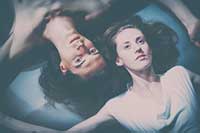 Jared Doreck and Sinead Phelps, Romeo and Juliet, zdroj: © PRAGUE SHAKESPEARE COMPANY, foto: Kaja Curtis