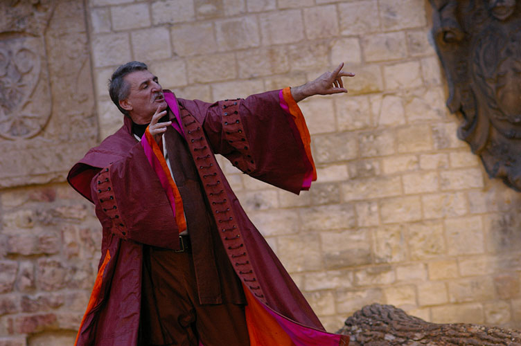 Bouře, Martin Huba (Prospero), source: © AGENTURA SCHOK, photo: Viktor Kronbauer