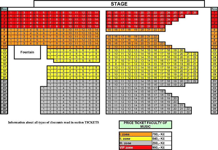 Lichtenstejnsky Palace (Faculty of Music AMU) - STAGE SCHEDULE