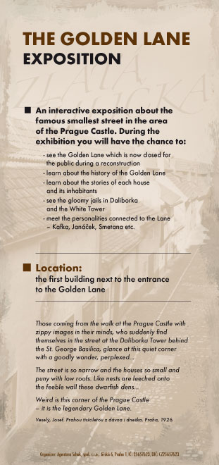 Expozice Zlatá ulička | The Golden Lane Exposition | Pražský hrad | výstava