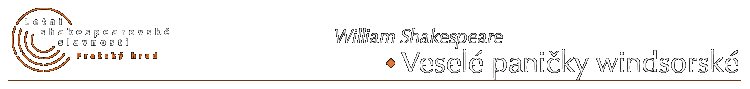 William Shakesepare – Veselé paničky windsorské