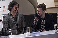 Martin Kukučka a Lukáš Trpišovský, TK LSS 2015, zdroj: © AGENTURA SCHOK, foto: Viktor Kronbauer