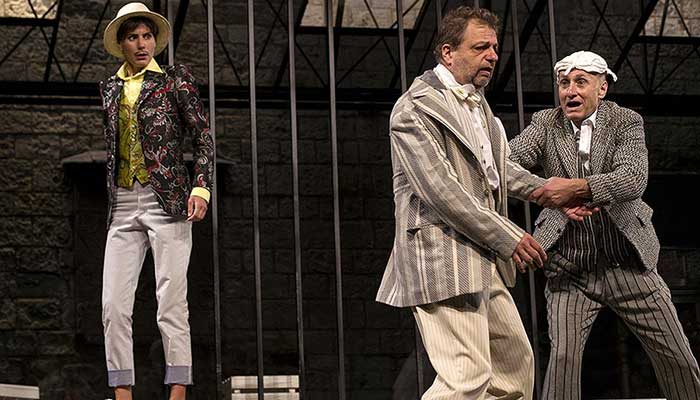 Monika Timková, Milan Šteindler a Josef Carda, Večer tříkrálový 2016, zdroj: © AGENTURA SCHOK, foto: Viktor Kronbauer