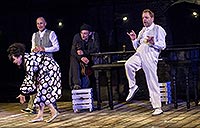 Nela Boudová, Josef Carda, Petr Stach a Milan Šteindler, Večer tříkrálový 2016, zdroj: © AGENTURA SCHOK, foto: Viktor Kronbauer