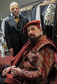 Hynek Čermák a Pavel Šimčík, Hamlet, zdroj: © AGENTURA SCHOK, foto: Viktor Kronbauer