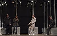 Pavel Šimčík, Jaroslav Plesl, Vladimír Polívka a Ladislav Hampl, Hamlet, zdroj: © AGENTURA SCHOK, foto: Viktor Kronbauer