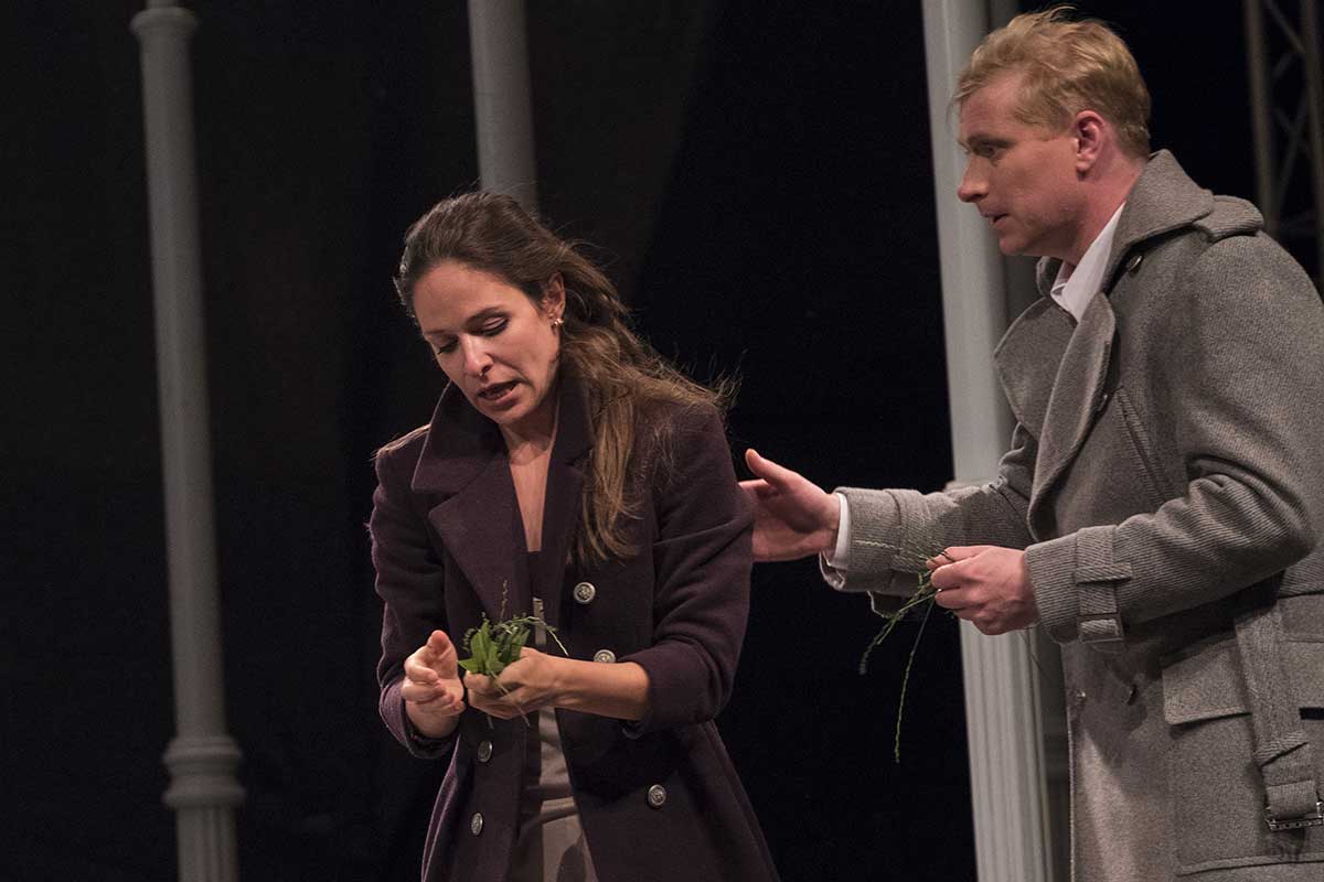 Veronika Khek Kubařová a Ladislav Hampl, Hamlet	, zdroj: © AGENTURA SCHOK, foto: Viktor Kronbauer