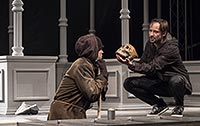 Vladimír Polívka a Jaroslav Plesl, Hamlet	, zdroj: © AGENTURA SCHOK, foto: Viktor Kronbauer