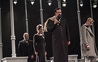 Hynek Čermák, Lenka Vlasáková, Pavel Šimčík a Ladislav Hampl, Hamlet	, zdroj: © AGENTURA SCHOK, foto: Viktor Kronbauer