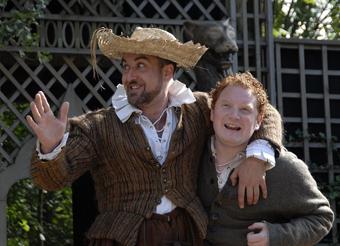 Lady Robert J Williamson & Robert Crumpton, The British Shakespeare Company, source: © BSC, photo: Barrie Palmer