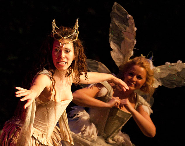 British Shakespeare Company, Daniela Lavender (Titania), zdroj: © archiv BSC, foto: Chris Hopkins