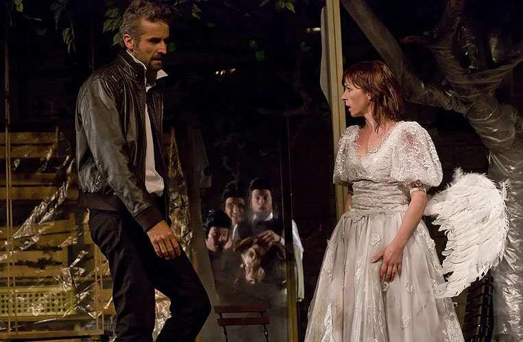 Roman Zach (Petruchio), Tatiana Vilhelmová (Kateřina), Zkrocení zlé ženy 2011