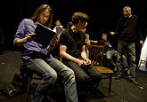Zkouška hry Richard III., zdroj: © AGENTURA SCHOK, foto: Viktor Kronbauer