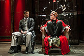 Alexander Bárta (Buckingham), Robert Roth (Richard III.),  Peter Frolo, source: © Agentúra JAY Production