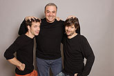 Zleva Ondrej Kovaľ (Valentín), Martin Zounar (Vévoda, Silviin otec), Milo Kráľ (Proteus), zdroj: © Agentúra JAY Production, foto: Peter ...